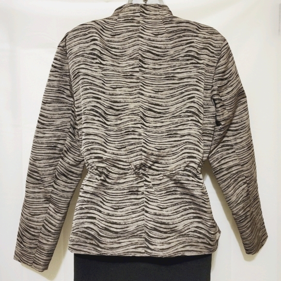 Lafayette 148 New York Print Jacket P 2 - Picture 6 of 8